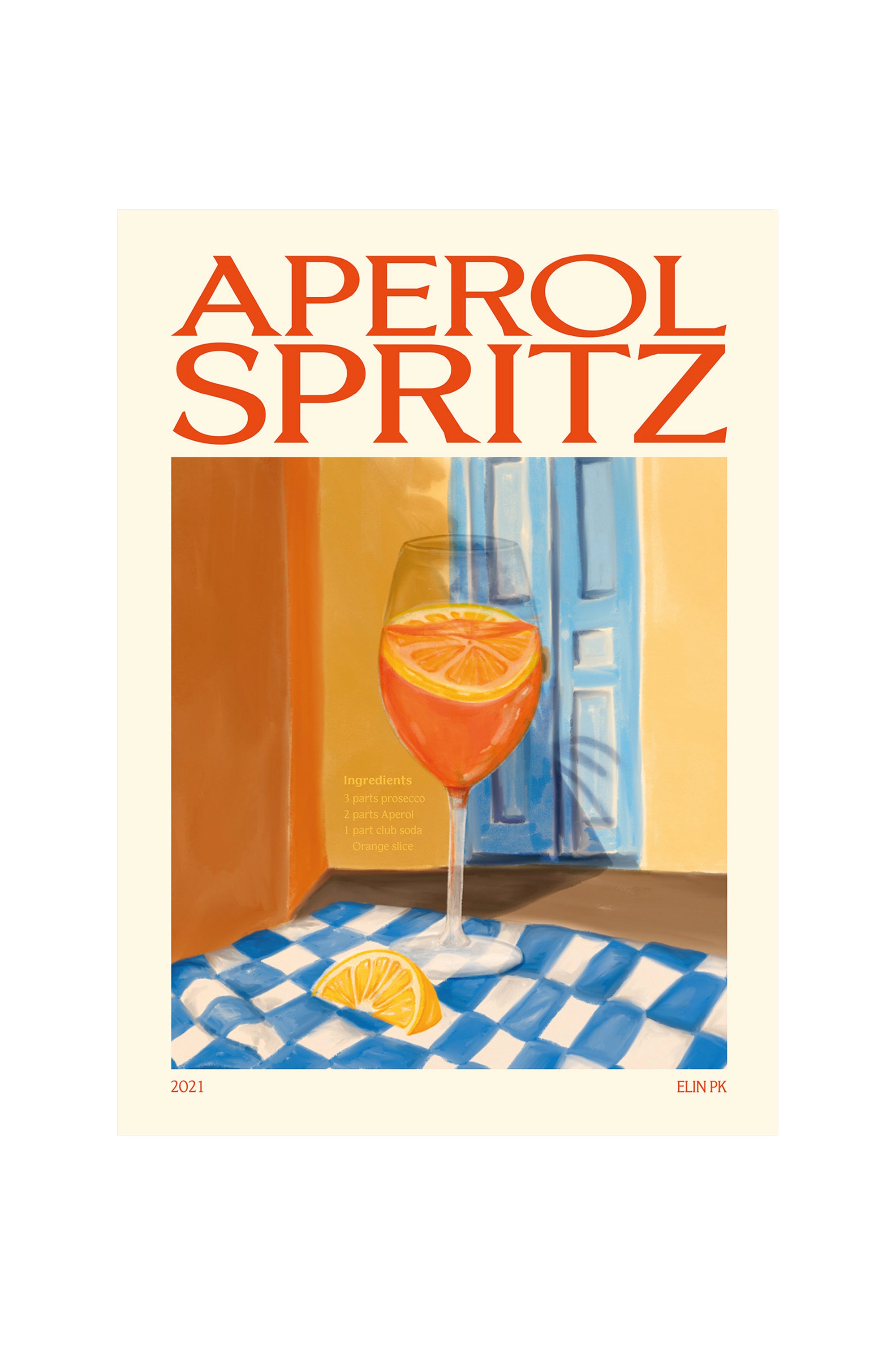 Aperol Spritz Poster Arc En Ciel